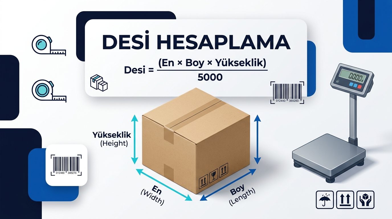 Yurtdışı Kargo Desi ve Hacimsel Ağırlık Hesaplama Formülü