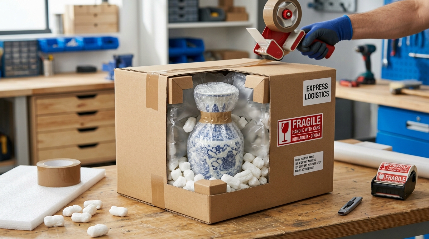Yurtdışı Kargo Paketi ve Kırılabilir Eşya Paketleme Rehberi