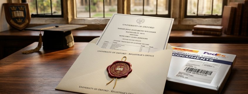 Yurtdışı Üniversite Başvuruları Evrak Gönderme Diploma Transkript Mühürlü Zarf